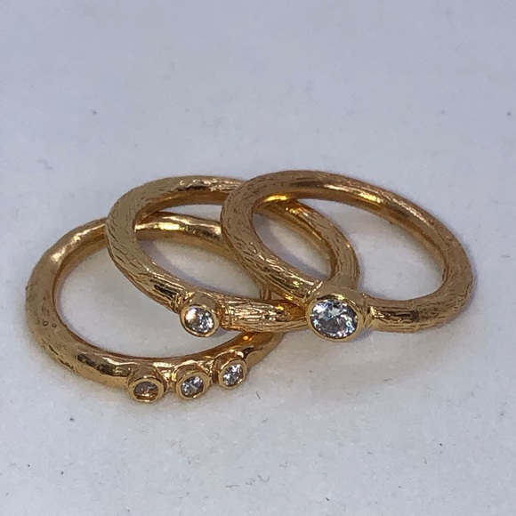 YAM YUVAL RINGS SIZE 7 - Picture 8 of 8